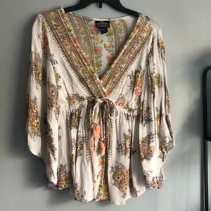 Patterned top/tunic